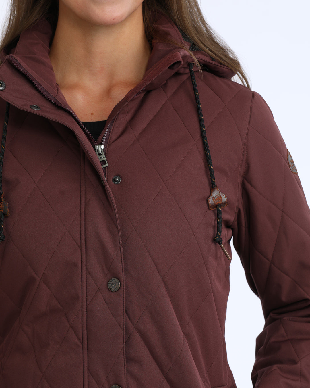 Cinch Women's Purple Quilted Barncoat OW26
