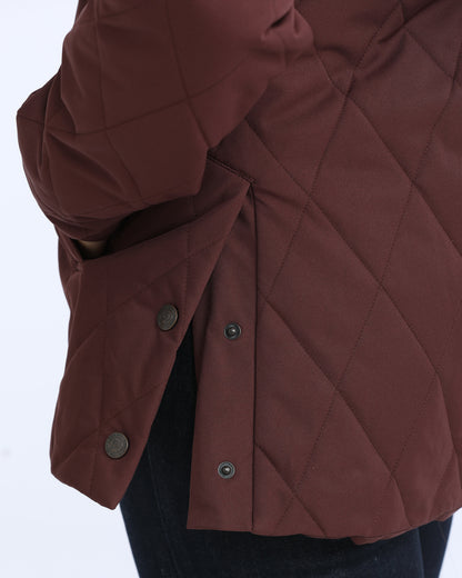 Cinch Women's Purple Quilted Barncoat OW26