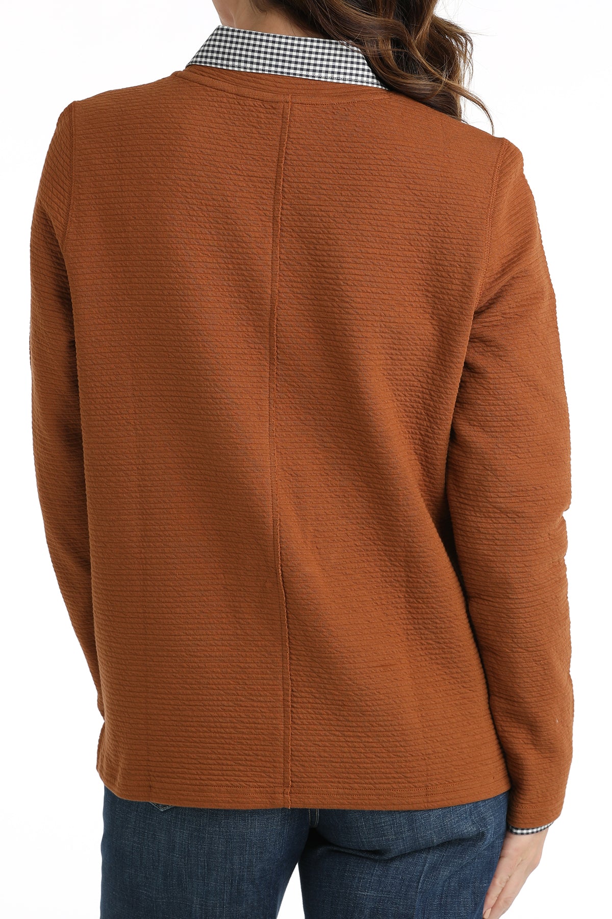 Cinch Women's Rust Knit Sweater