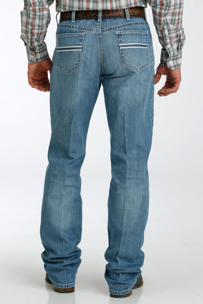 Cinch Men's Medium Stonewash White Label Jean