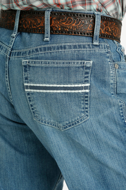 Cinch Men's Medium Stonewash White Label Jean