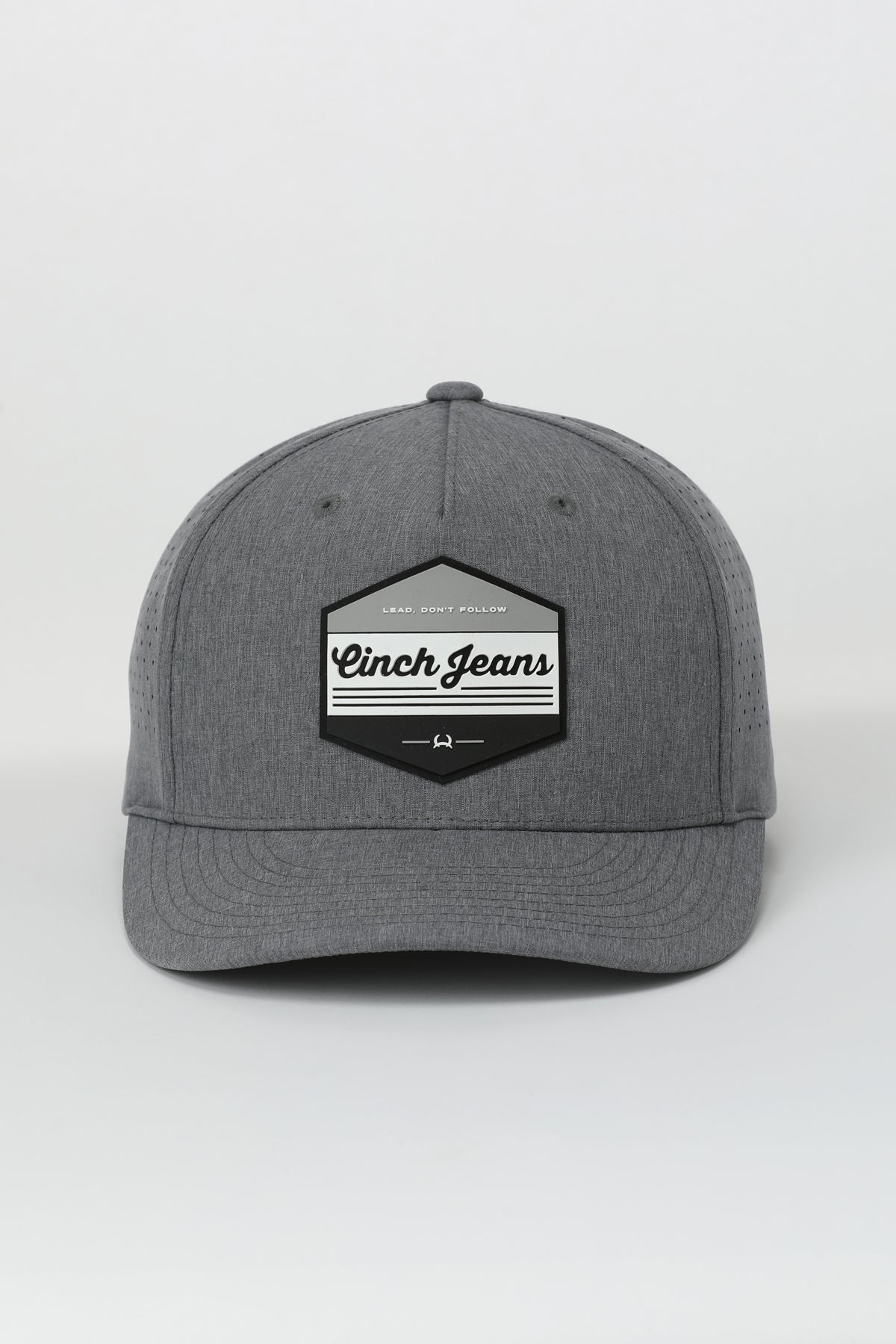 Cinch Gray Logo Patch Airmesh Cap