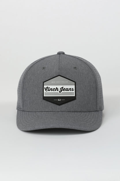 Cinch Gray Logo Patch Airmesh Cap