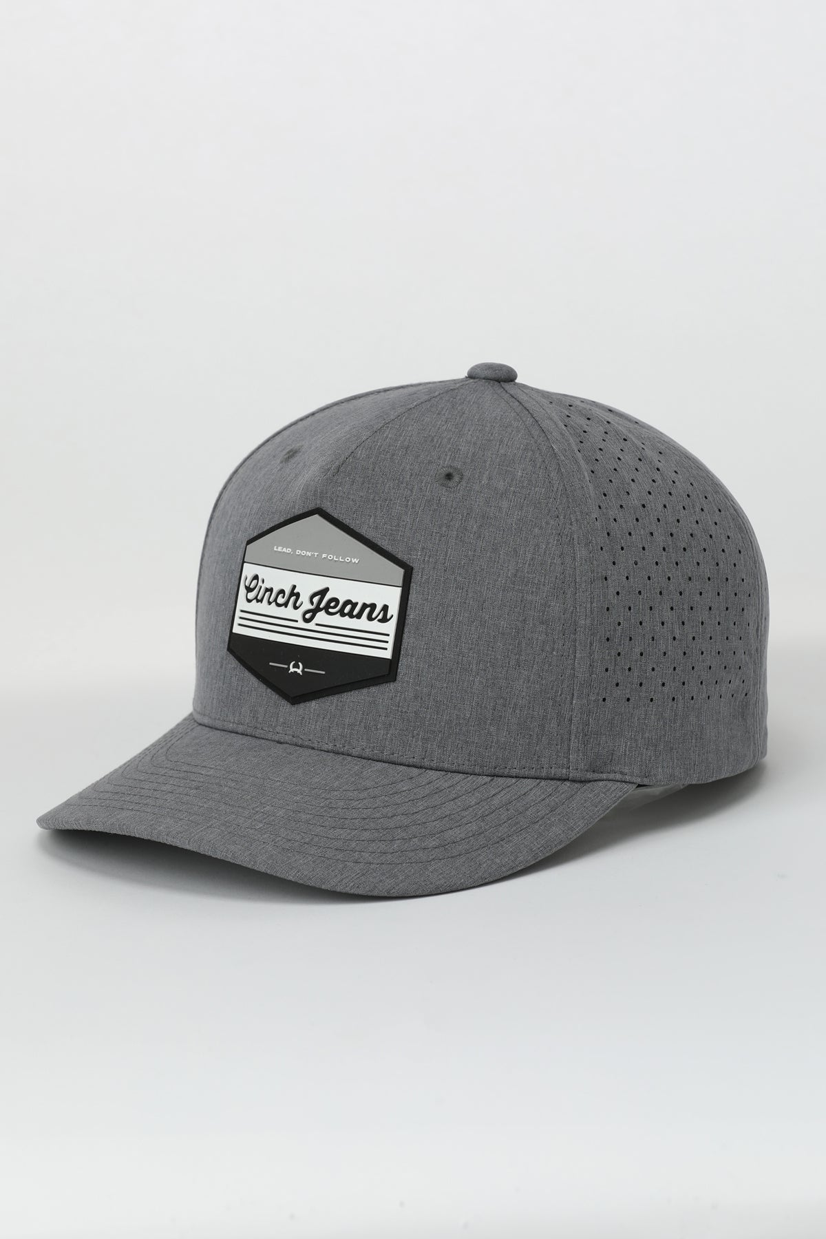 Cinch Gray Logo Patch Airmesh Cap