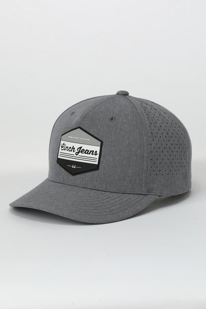 Cinch Gray Logo Patch Airmesh Cap