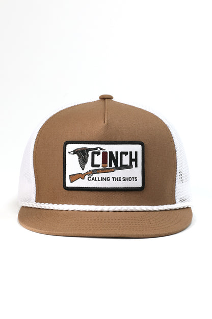 Cinch Brown Calling The Shots Trucker Cap