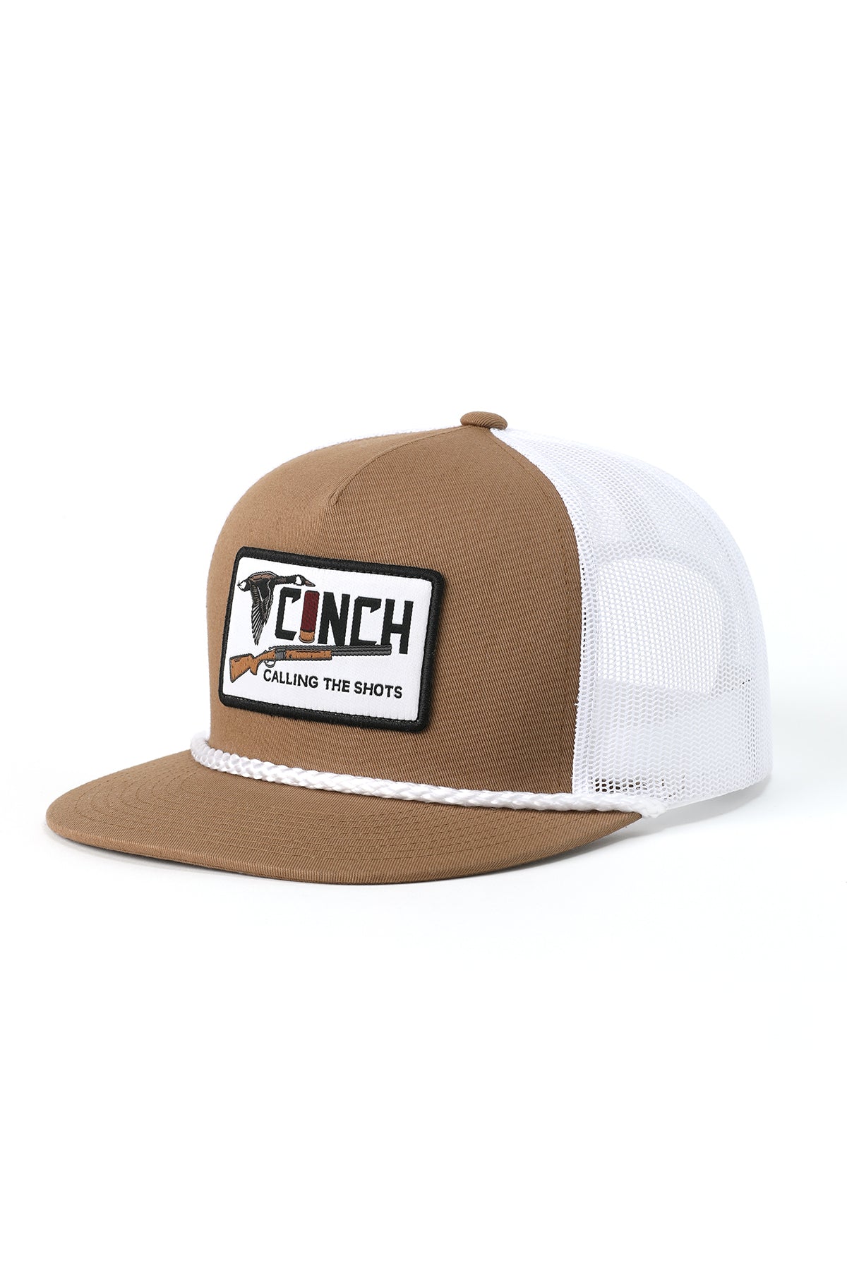 Cinch Brown Calling The Shots Trucker Cap