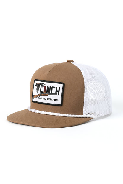 Cinch Brown Calling The Shots Trucker Cap