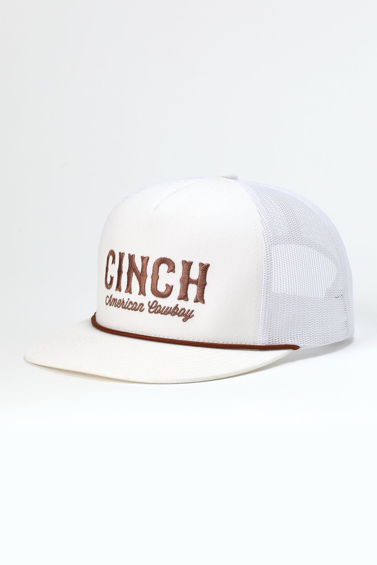 Cinch White American Cowboy Trucker Cap