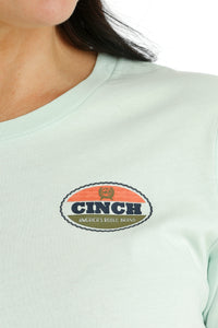 Cinch Women's Light Mint American Rodeo T-Shirt