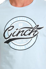 Load image into Gallery viewer, Cinch Men&#39;s Light Blue Cinch Logo T-Shirt
