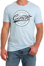 Load image into Gallery viewer, Cinch Men&#39;s Light Blue Cinch Logo T-Shirt
