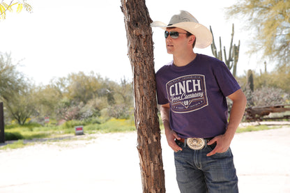 Cinch Men's Purple CINCH JEAN T-Shirt