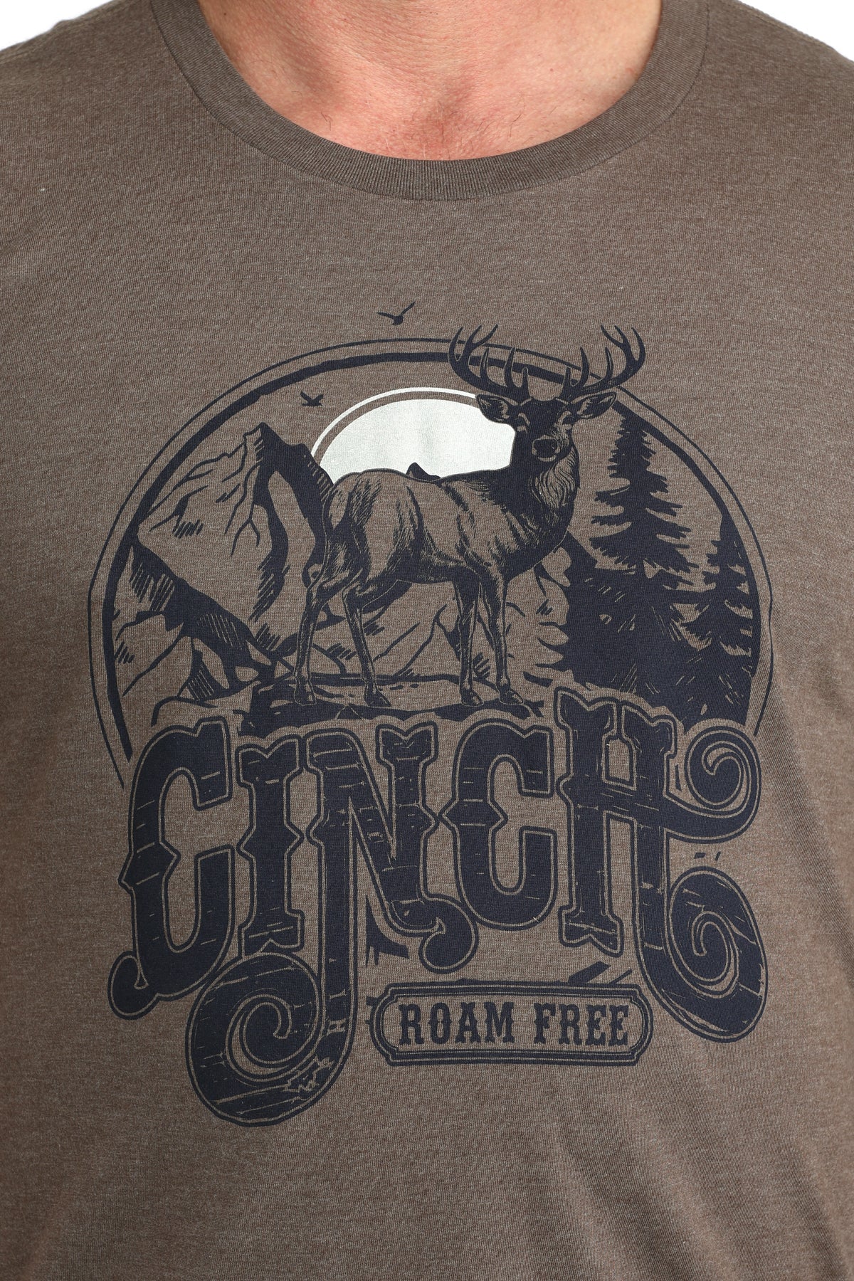 Cinch Men's Brown Roam Free T-Shirt