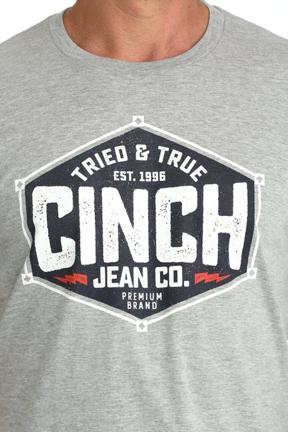 Cinch Men's Gray Tried & True T-Shirt