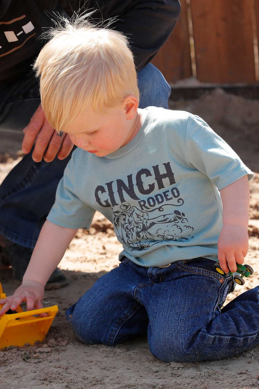 Cinch Boy's Infant Mint Green Bulldogger T-Shirt