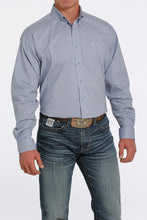 Load image into Gallery viewer, Cinch Men&#39;s Light Blue Crossed Western Shirt
