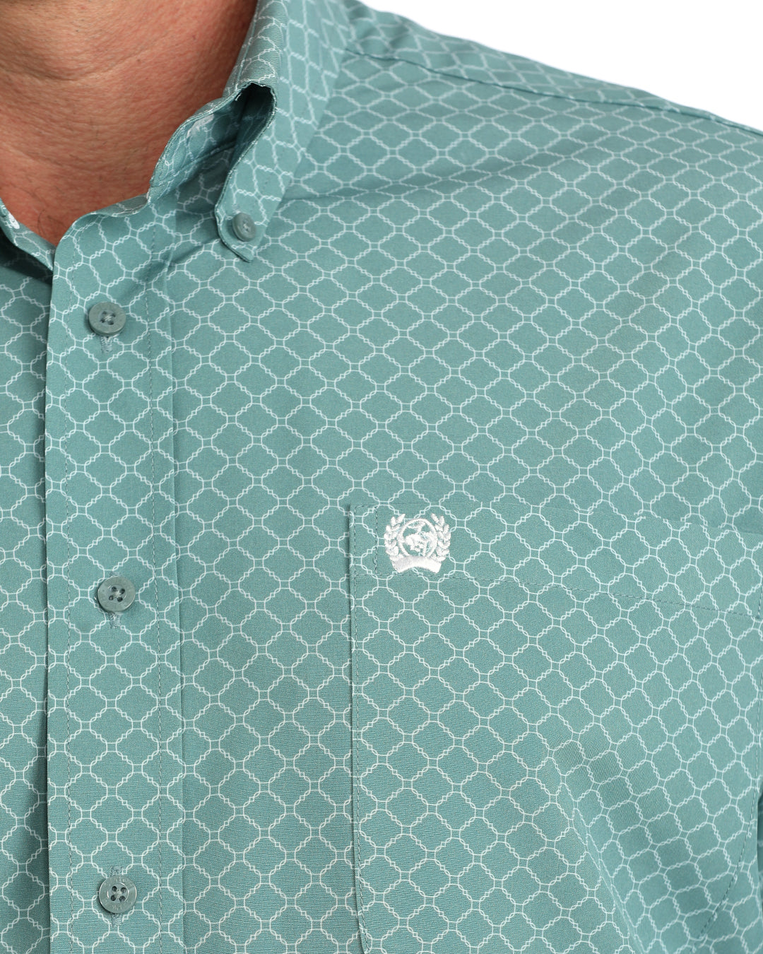 Cinch Men's ArenaFlex Stormy Sea Print Western Shirt