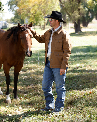 Cinch Men's Brown Bonded Chore Jacket OW26