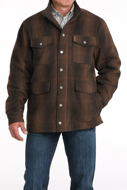 Cinch Men's Brown Twill Frontier Coat