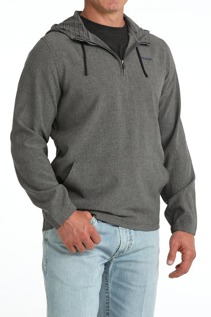 Cinch Men's ArenaFlex Gray ½ Zip Hoodie