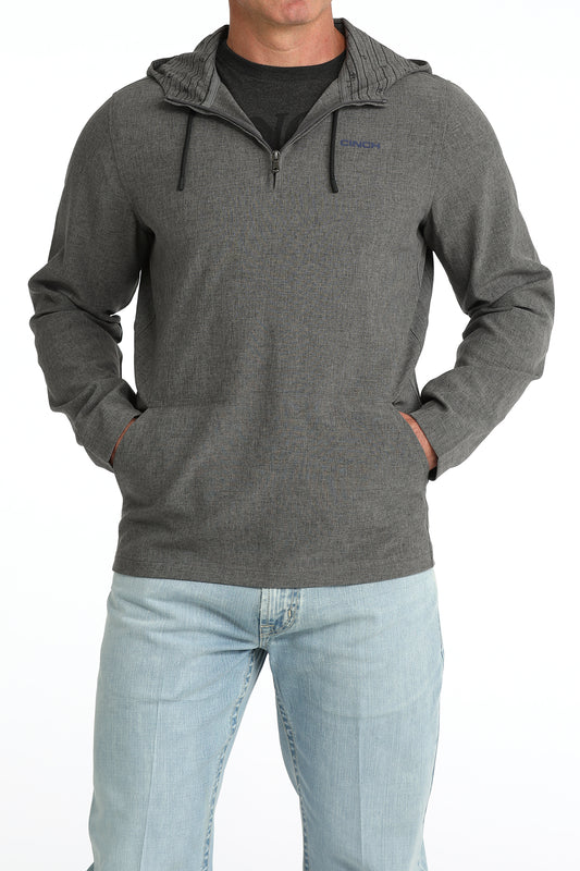 Cinch Men's ArenaFlex Gray ½ Zip Hoodie