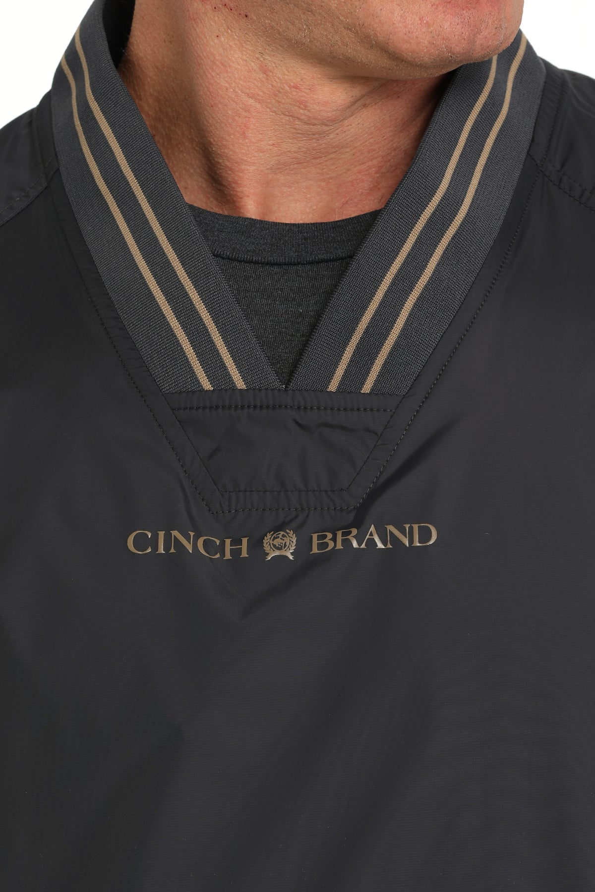 Cinch Men's Navy Vintage Windbreak Pullover