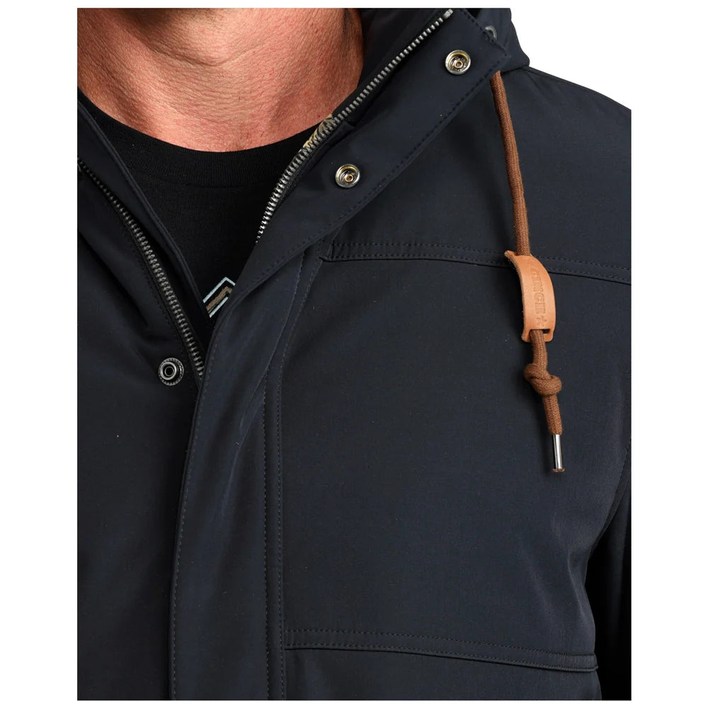 Cinch Men's Hooded Bonded Jacket - Black
