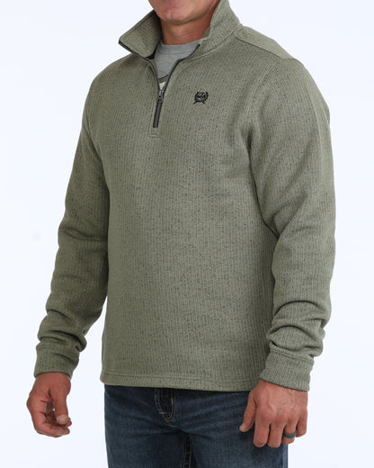 Cinch Men's Olive 1/4 Zip OW26 Pullover