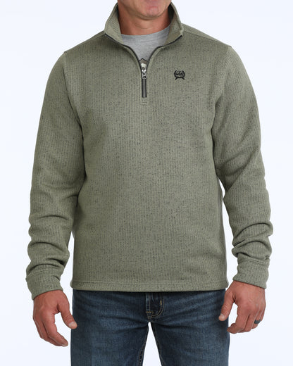 Cinch Men's Olive 1/4 Zip OW26 Pullover