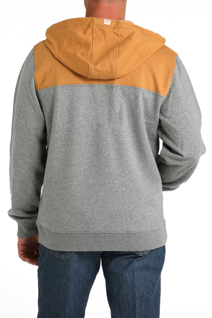 Cinch Men's Fleece Color Blocked Hoodie