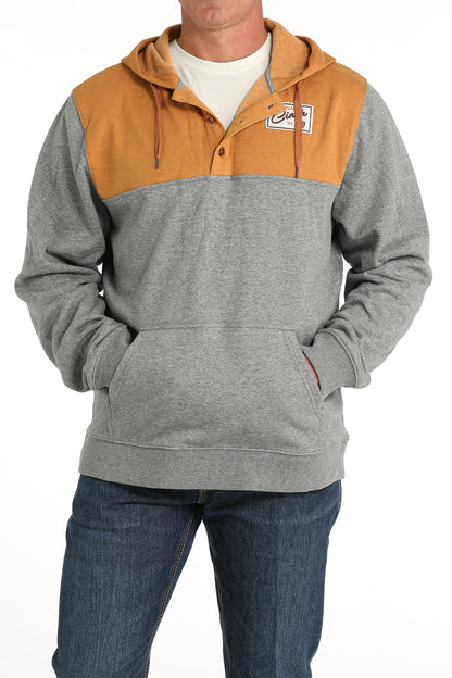 Cinch Men's Fleece Color Blocked Hoodie