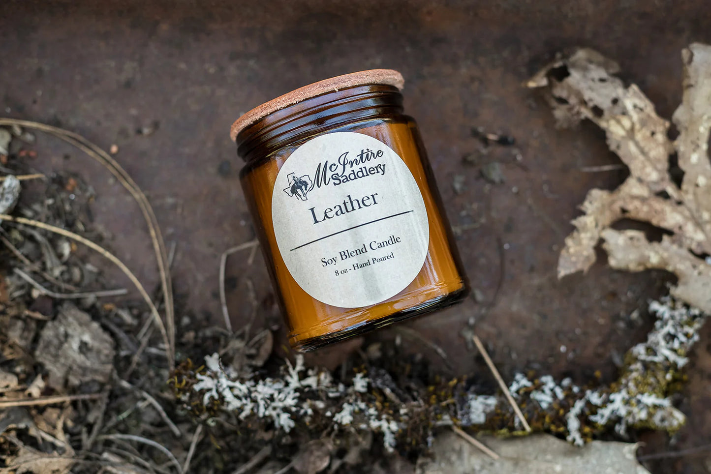 McIntire 8oz Candle - Leather