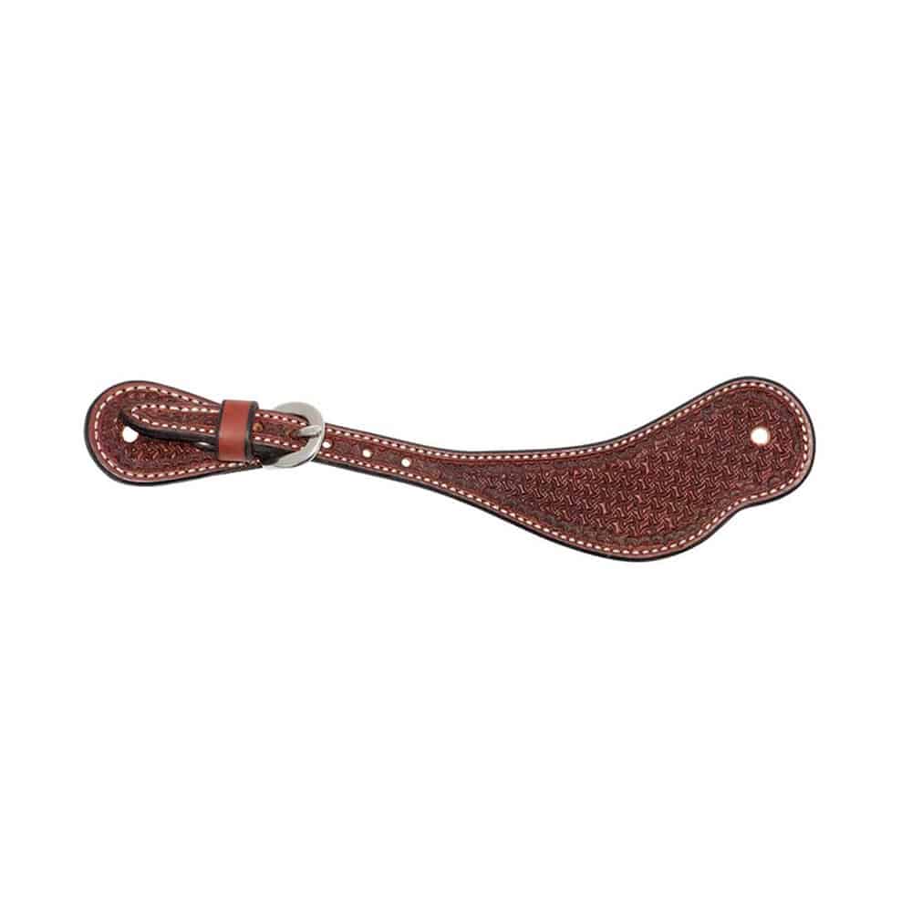 New! Cashel Cowboy Guns & Roses Spur Straps main image 1