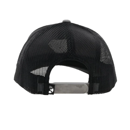 Hooey® Ladies Rope Like A Girl Grey & Black Snapback Hat