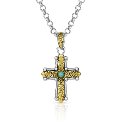 Montana Silversmith At the Center of Faith Cross Necklace