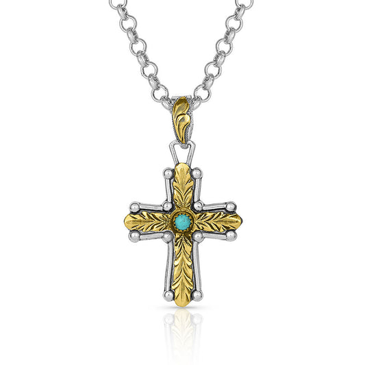 Montana Silversmith At the Center of Faith Cross Necklace