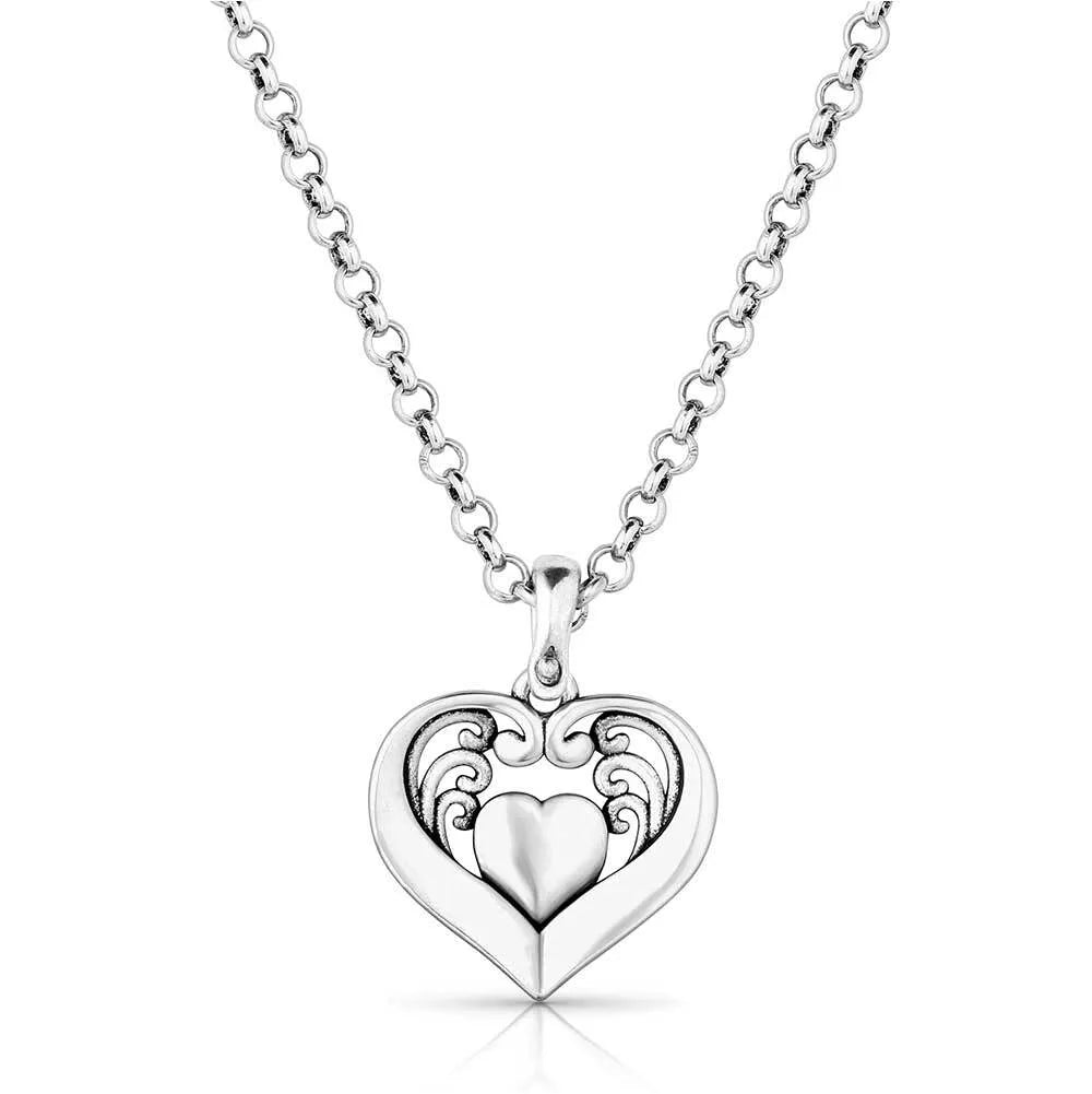 Montana Silversmiths Fierce Hearts Necklace