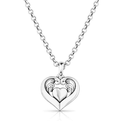 Montana Silversmiths Fierce Hearts Necklace