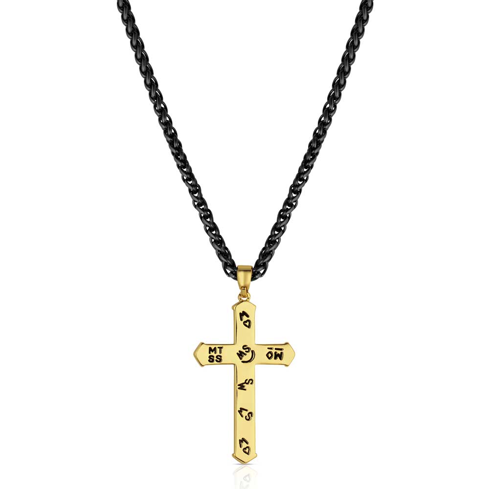 Montana Silversmiths Faith Forged Cross Necklace