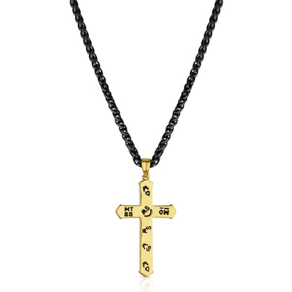 Montana Silversmiths Faith Forged Cross Necklace