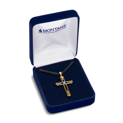 Montana Silversmiths Faith Forged Cross Necklace