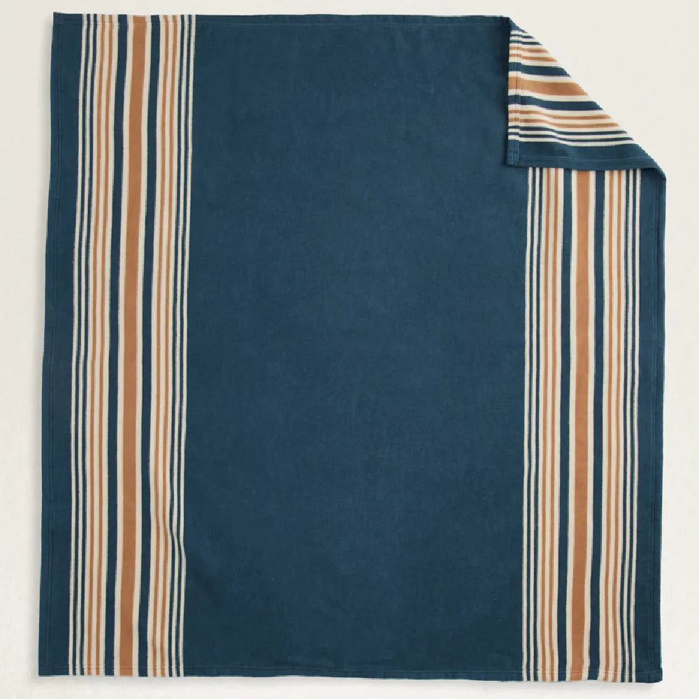 Pendleton San Marino/ Stripe Throw Gift Pack of 2