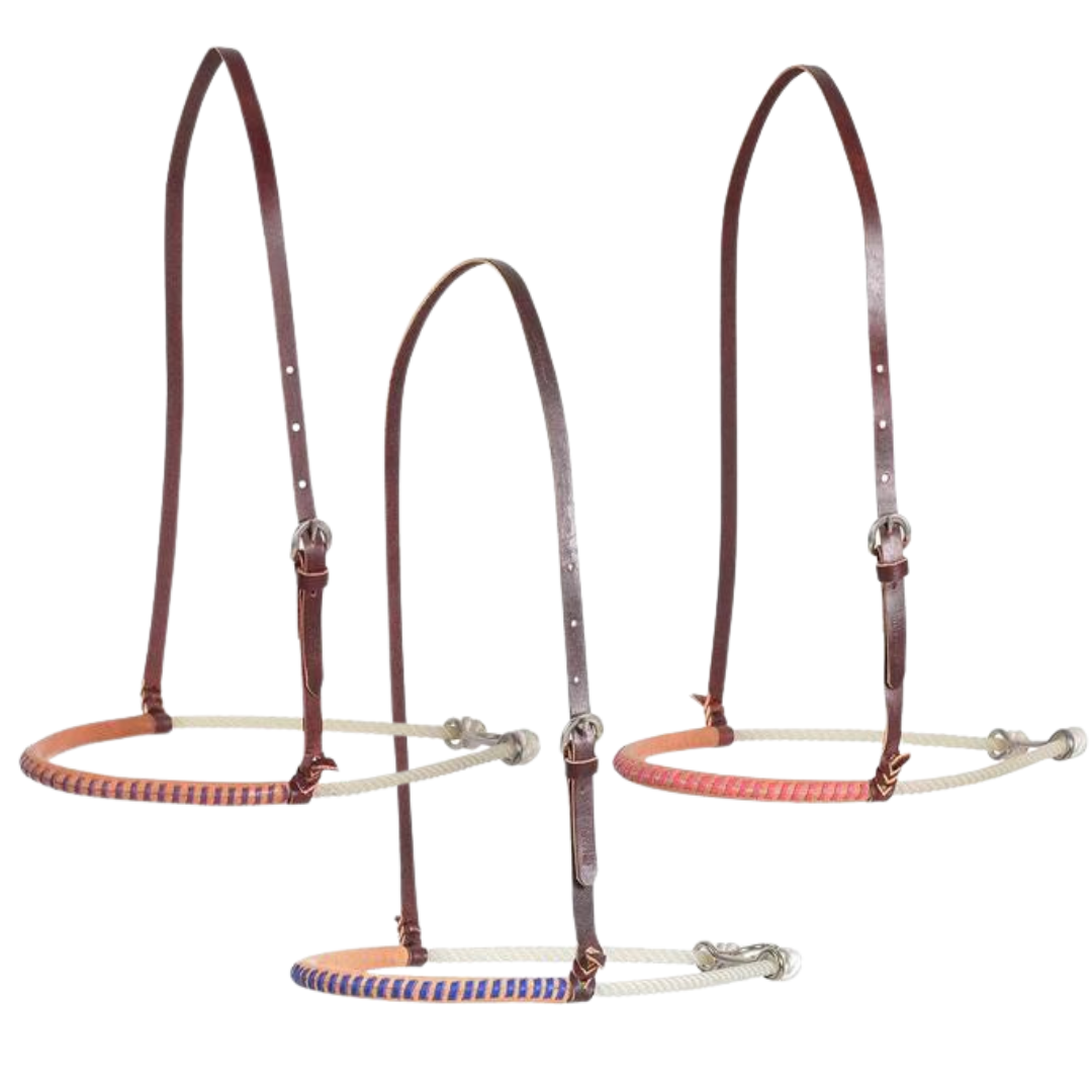 Martin Colored Laced Harness Single Rope Noseband