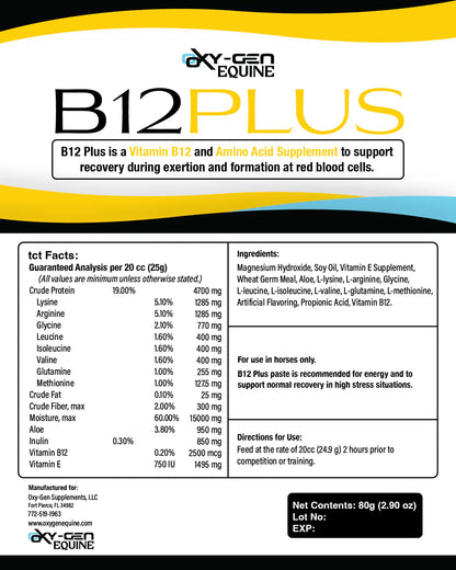 Oxy-Gen B-12 Plus Paste