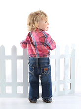 Load image into Gallery viewer, Wrangler Girl&#39;s Infant ASAP West Retro Bootcut Jean
