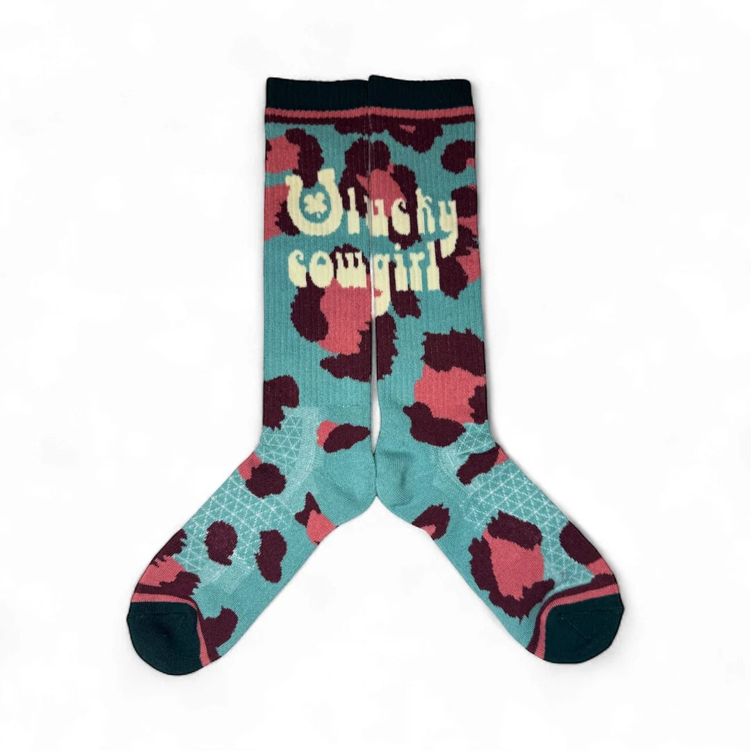 Lucky Chuck : Gypsy Lucky Cowgirl Warm Western Performance Boot Socks