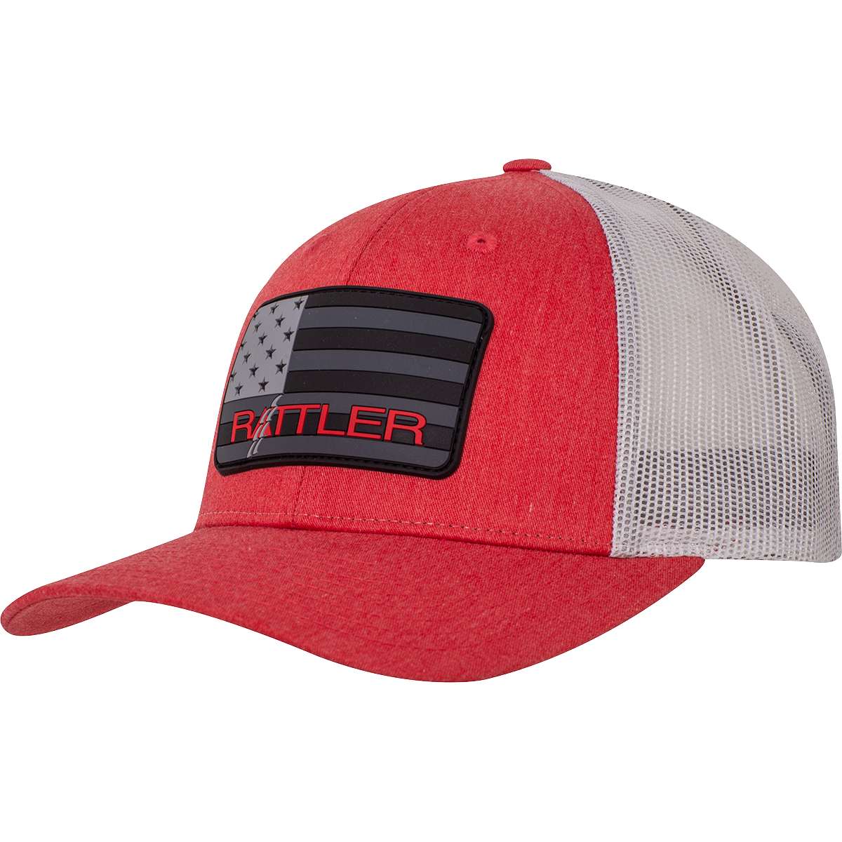 Rattler Ropes Red Rubber Flag Patch Cap