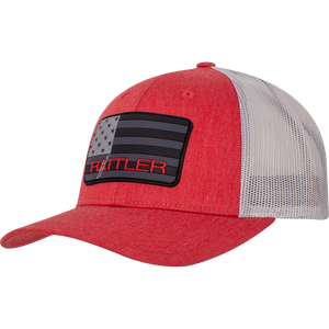 Rattler Ropes Red Rubber Flag Patch Cap