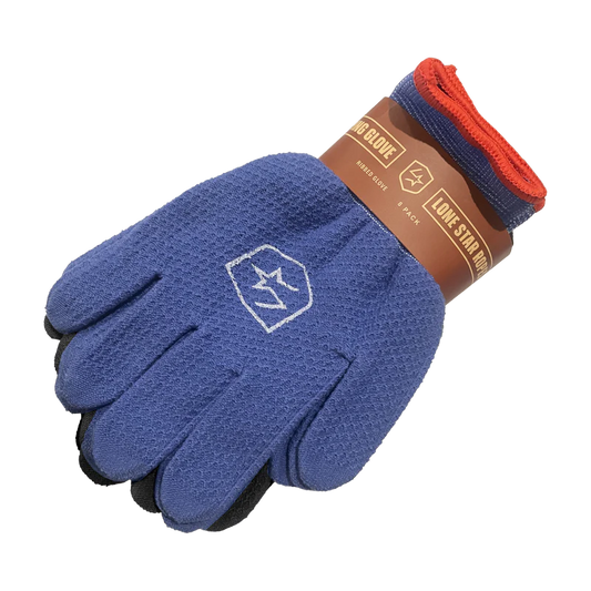 Lone Star Ribbed Roping Gloves